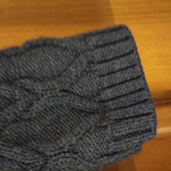 Calvin Klein Black Cable Knit Dress - Picture 5 of 7